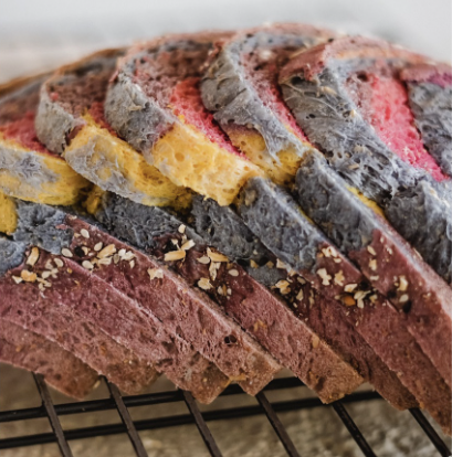 Unicorn Oat Bread 3