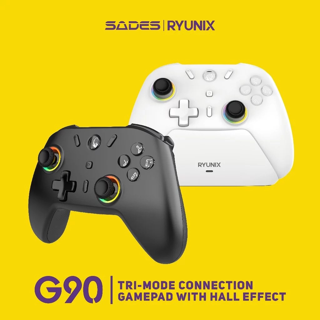 Indigital Trading Sades Ryunix Tri-Mode Gaming Controller G90