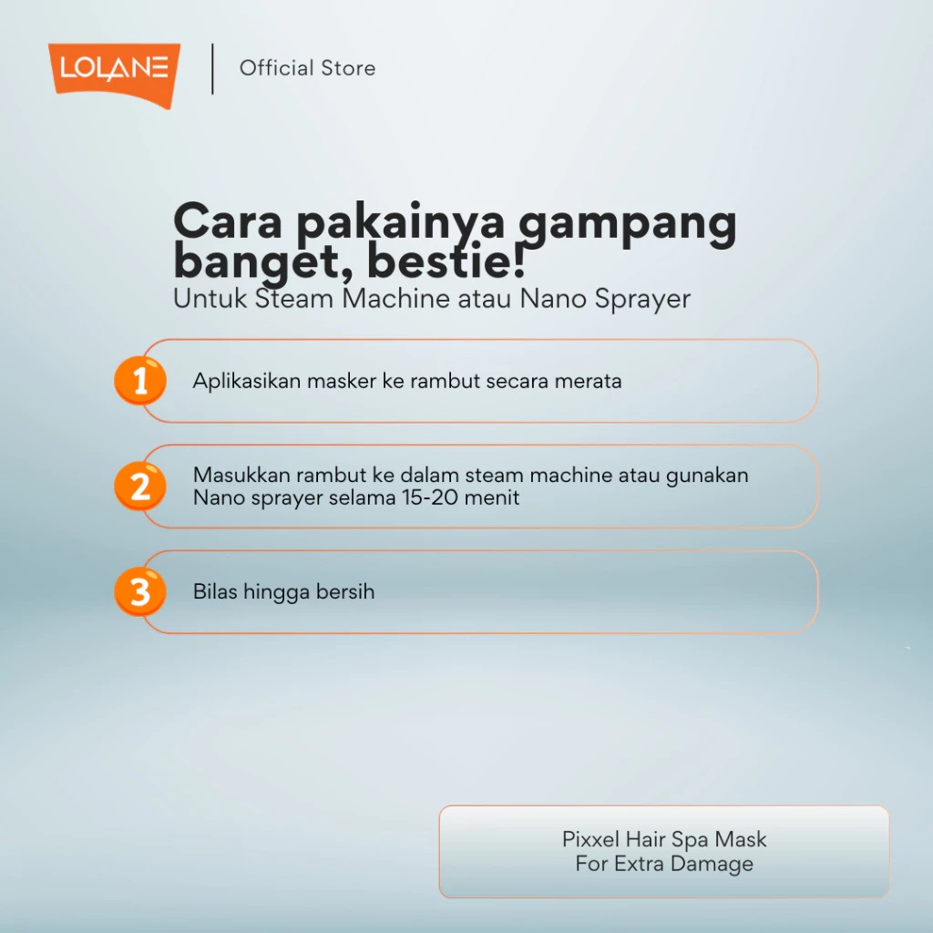 Sereechai Beauty LOLANE Pixxel Hair Spa Mask Crystal Keratin for Extra Damaged