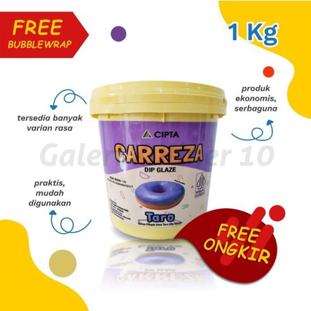 Cipta Aneka Pangan Prima Carreza Dip Glaze Taro