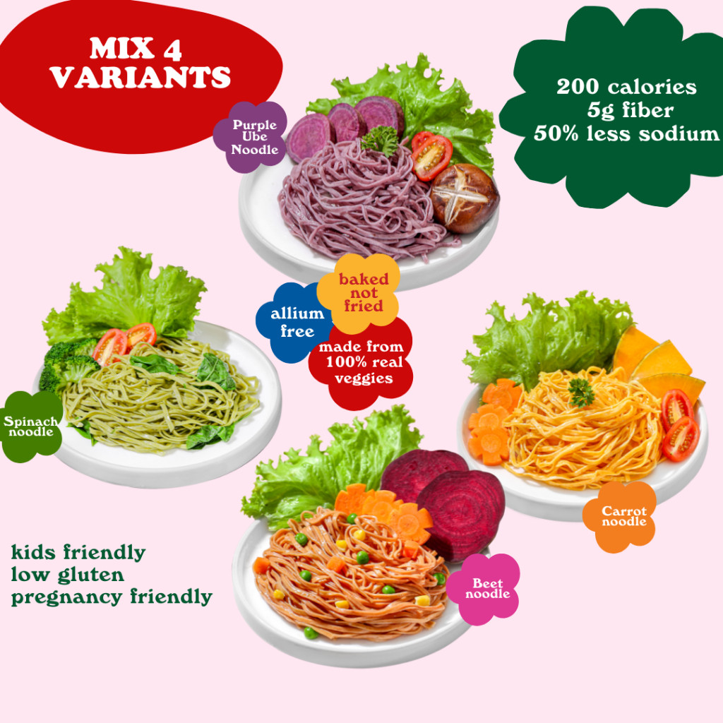 Vegan Baby Mie Goreng Beetroot & Carrot