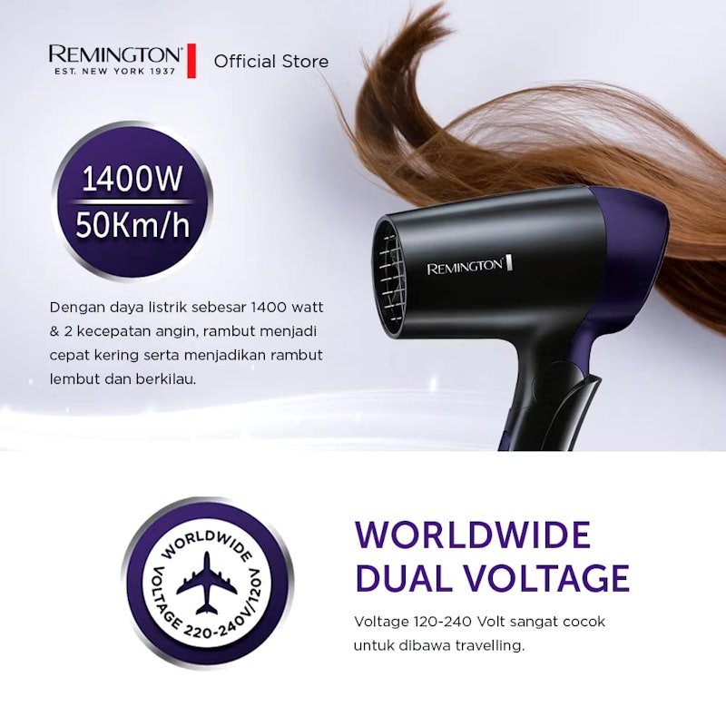 Remington Travel Dryer 1400 4