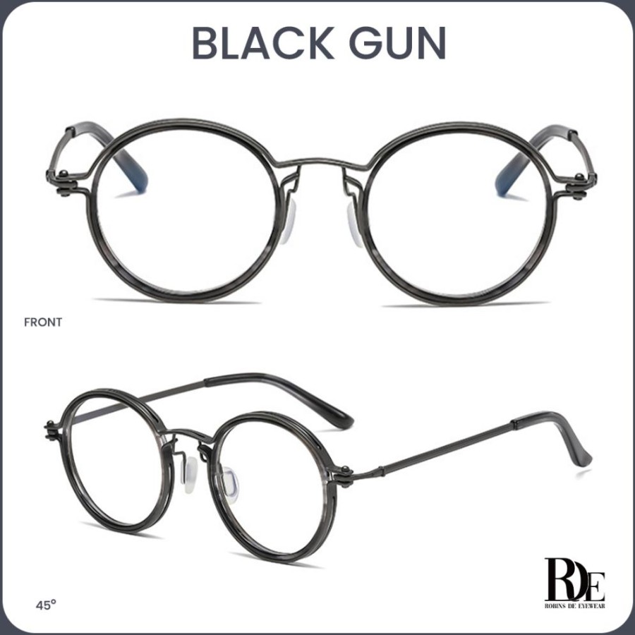 Robins Kacamata Bulat RDE 10749 4