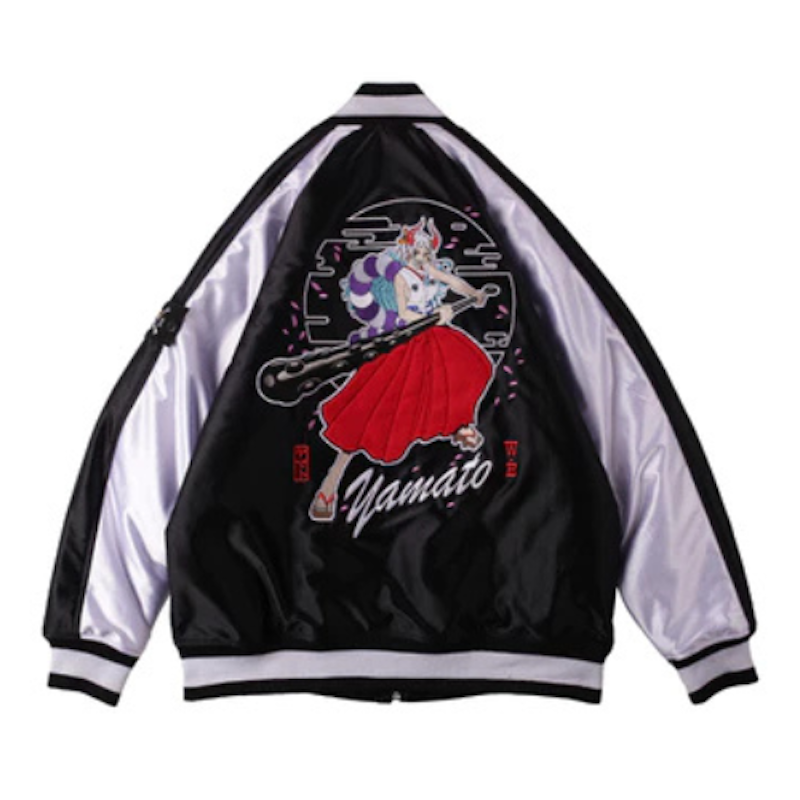 W.Essentiels X One Piece Yamato Black White