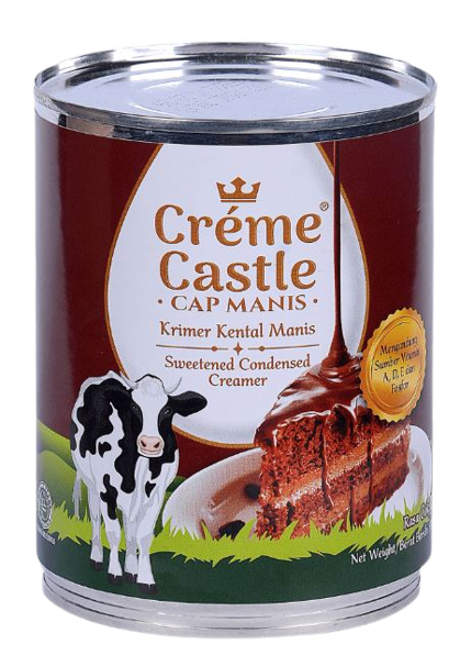 Creme Castle Cap Manis 4