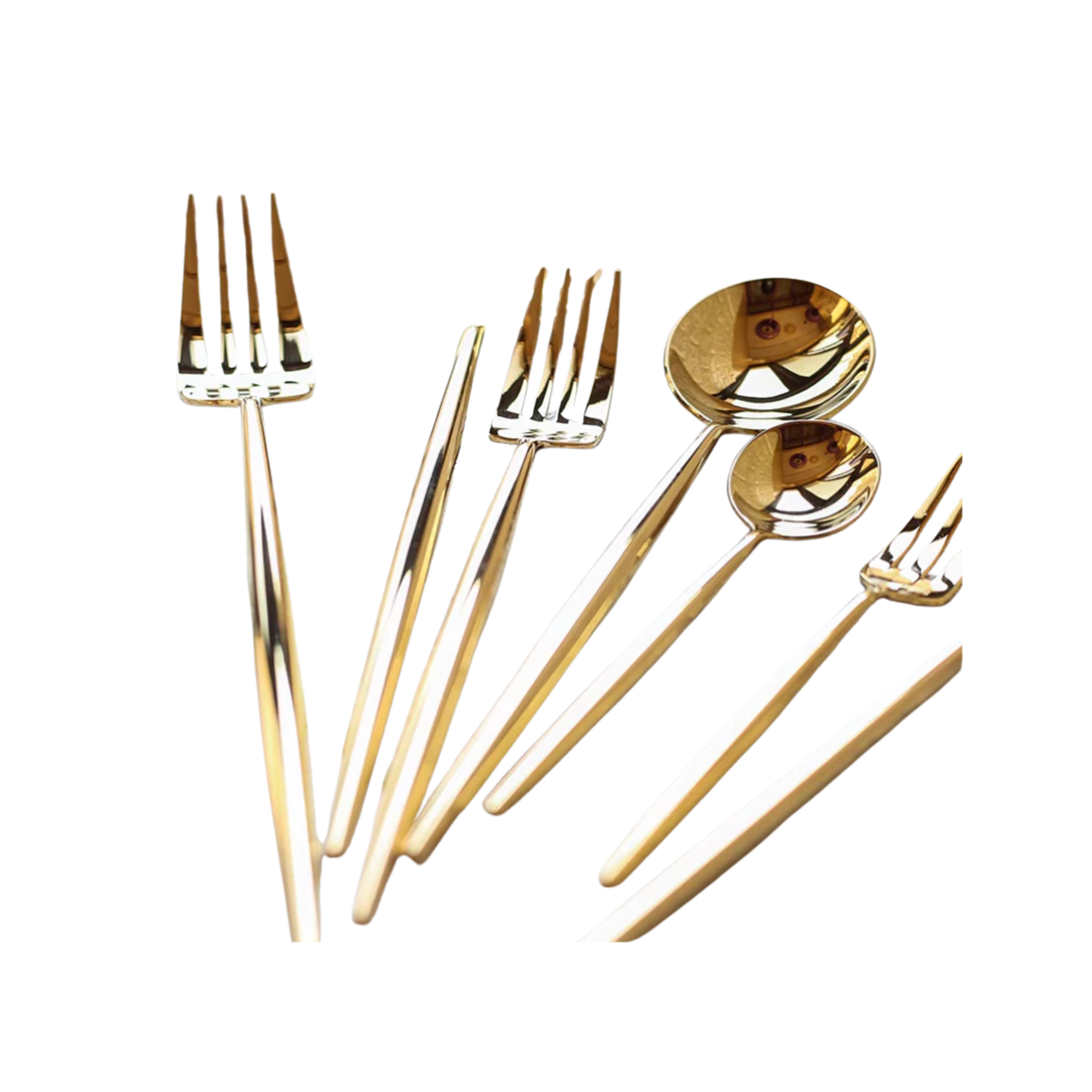 VOOVA Sendok Stainless Steel Gold