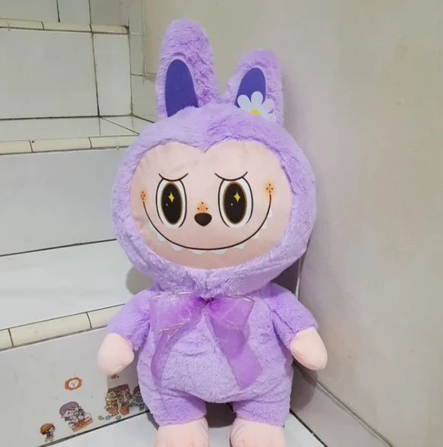 Boneka Labubu the Monster Exciting Macaron Jumbo Size 2