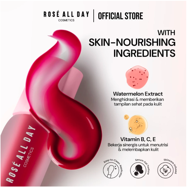 Rose Cosmetics International Rosé All Day Cheeky Flush Liquid Blush Dear Diary