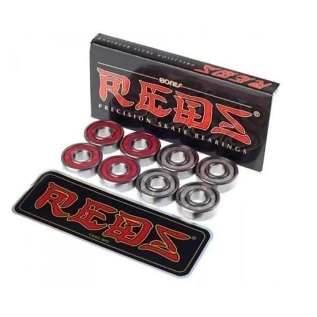 BONES REDS Skateboard Bearings 8 Pack BSACBR88