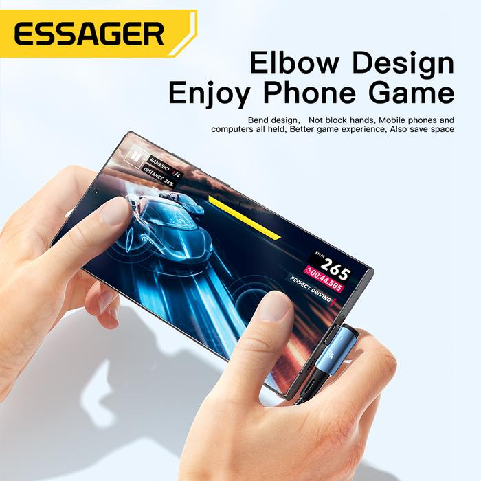 Essager 7A 100W Quick Charging USB-A to USB-C Data Cable