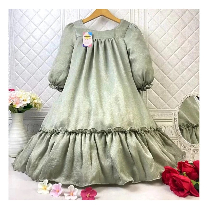 Hallybaba Kids x RICIS MOANA Gamis Anak Perempuan 3