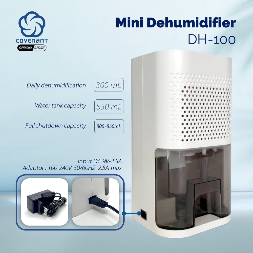Covenant Technology Indonesia Covenant Mini Dehumidifier  DH100