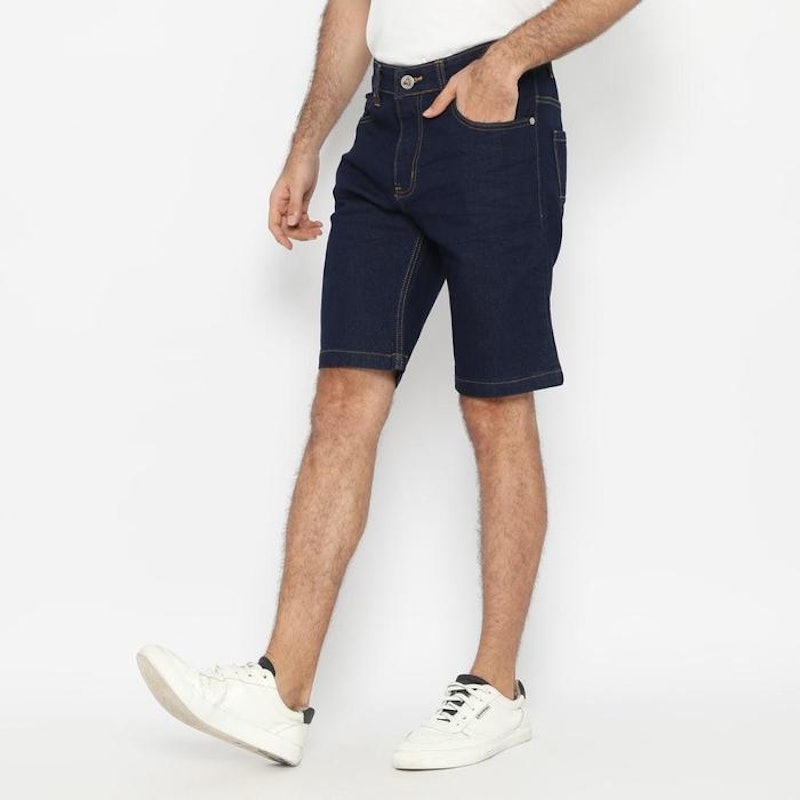 Fichino Short Denim Oskar Dallas Series Dark Blue 2
