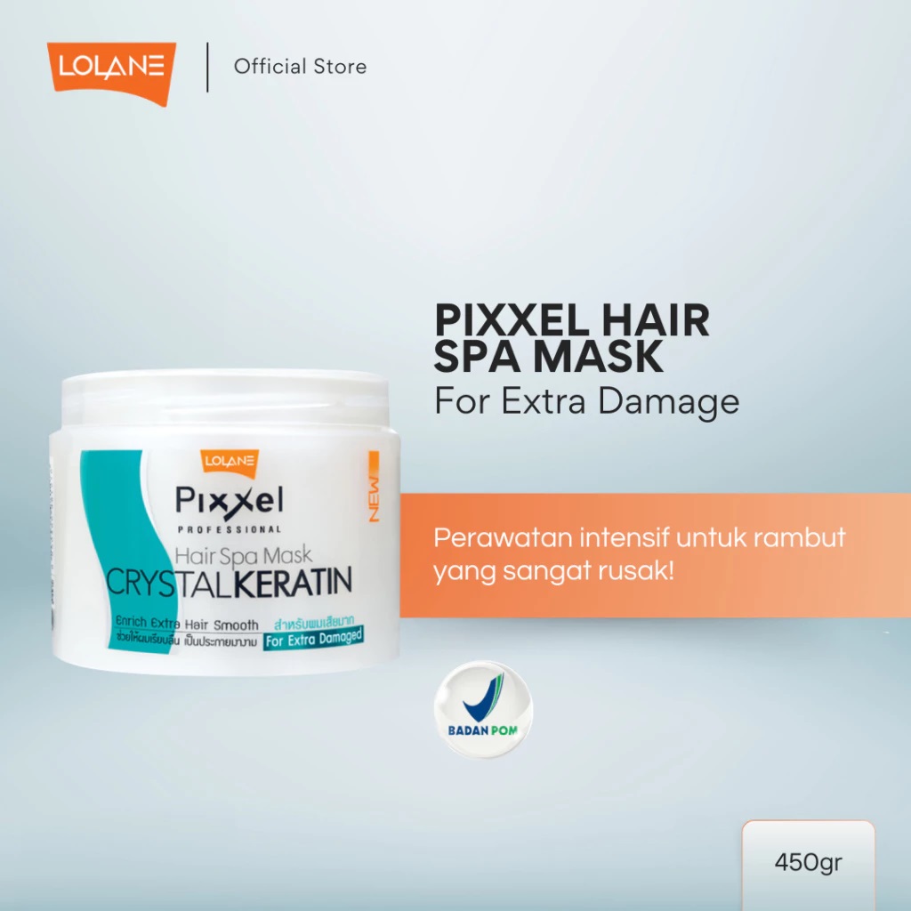 Sereechai Beauty LOLANE Pixxel Hair Spa Mask Crystal Keratin for Extra Damaged