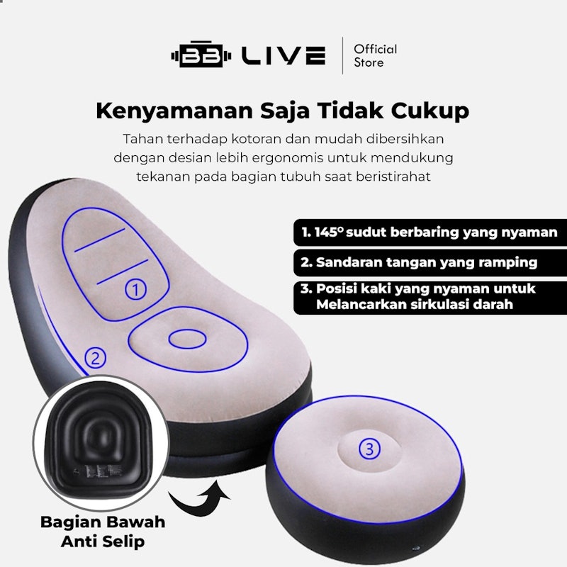 Sofa Santai Angin dengan Sandaran 5