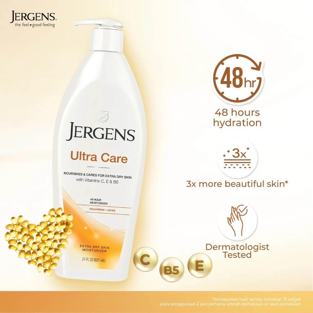 Kao Indonesia Jergens Ultra Care Body Lotion
