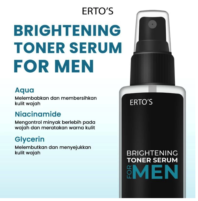 Erto Berjaya International Erto's For Men Toner Essence Serum