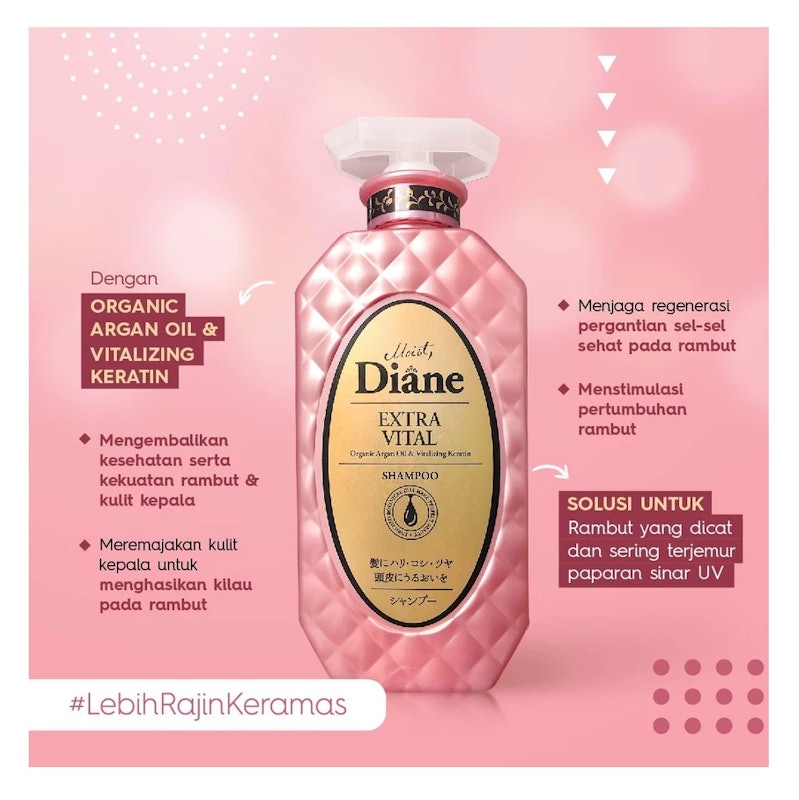 Moist Diane Perfect Beauty Extra Vital Shampoo 3