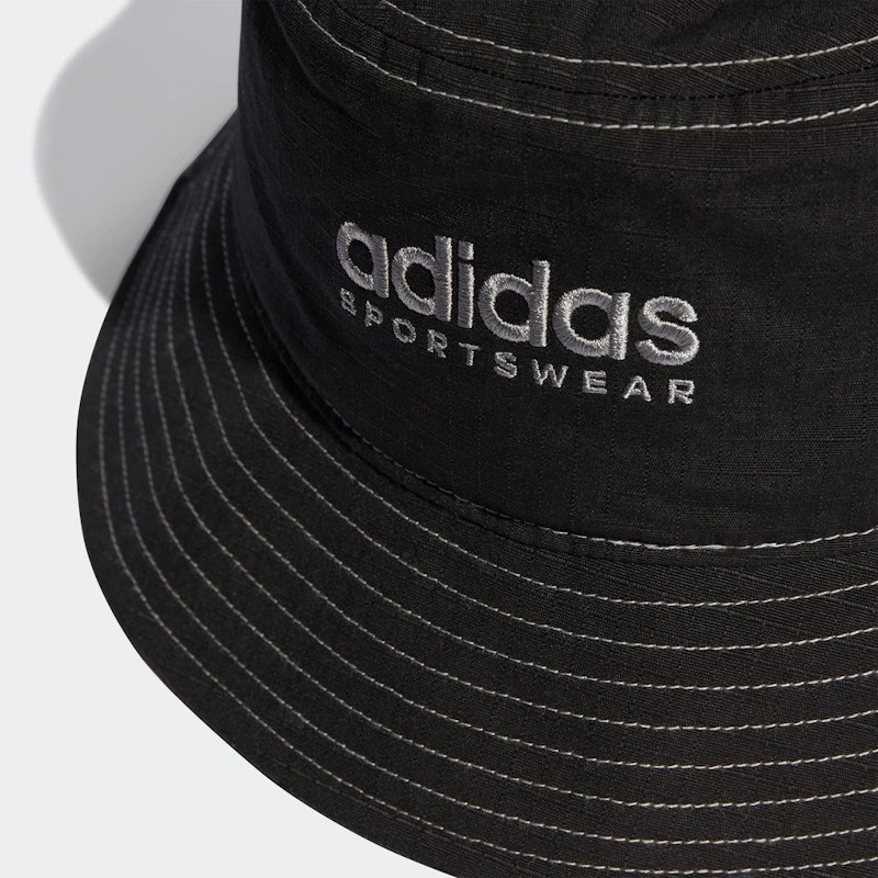 adidas Cotton Bucket Hat Unisex Black 3