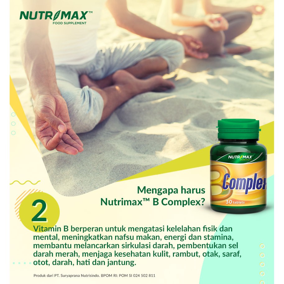 Suryaprana Nutrisindo Nutrimax™️ B Complex 