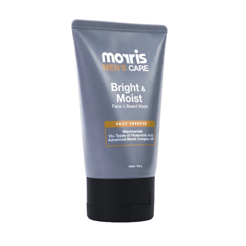 Men's Care Bright and Moist Face and Beard Wash 3