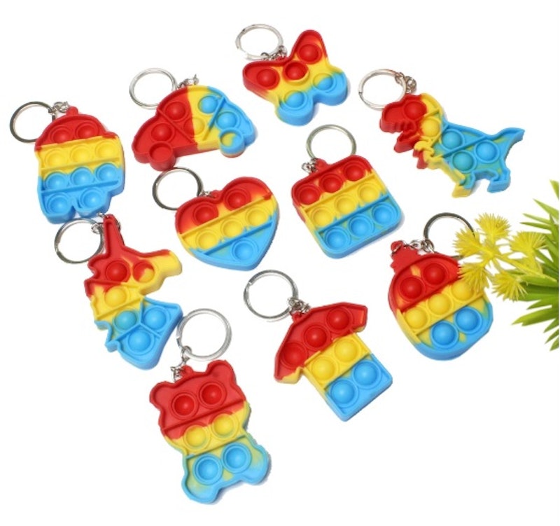 Gantungan Kunci Pop It Rainbow 2