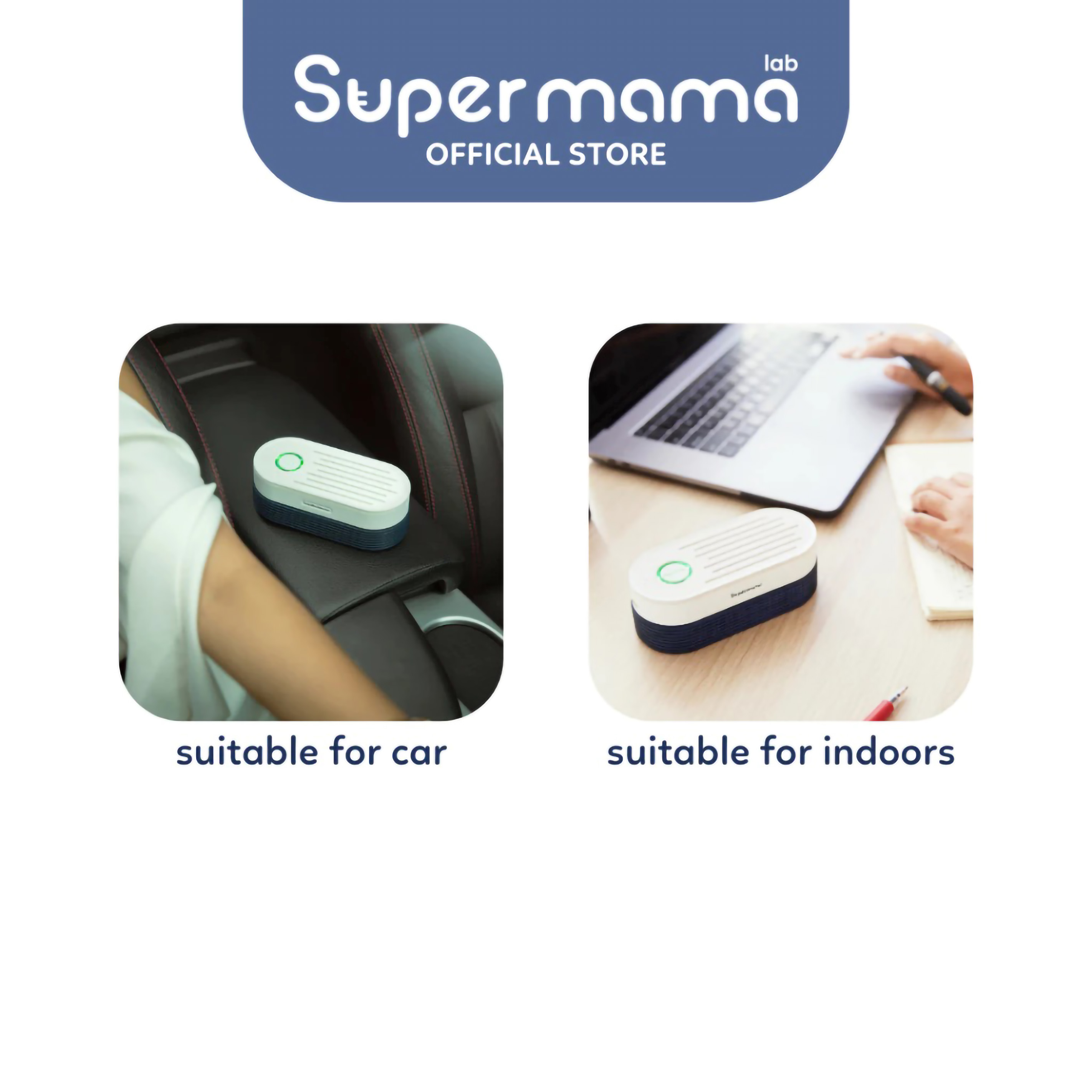 Supermama Lab AirPury Portable Air Purifier