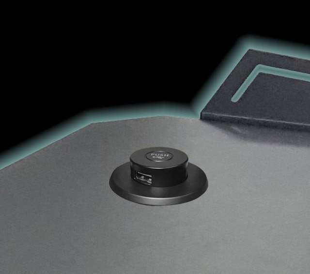 Dragon War RGB Light effect Pro-Gaming Desk GT-006