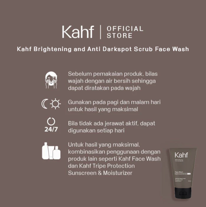 Paragon Technology and Innovation Kahf Brightening and Anti Dark Spot Face Wash