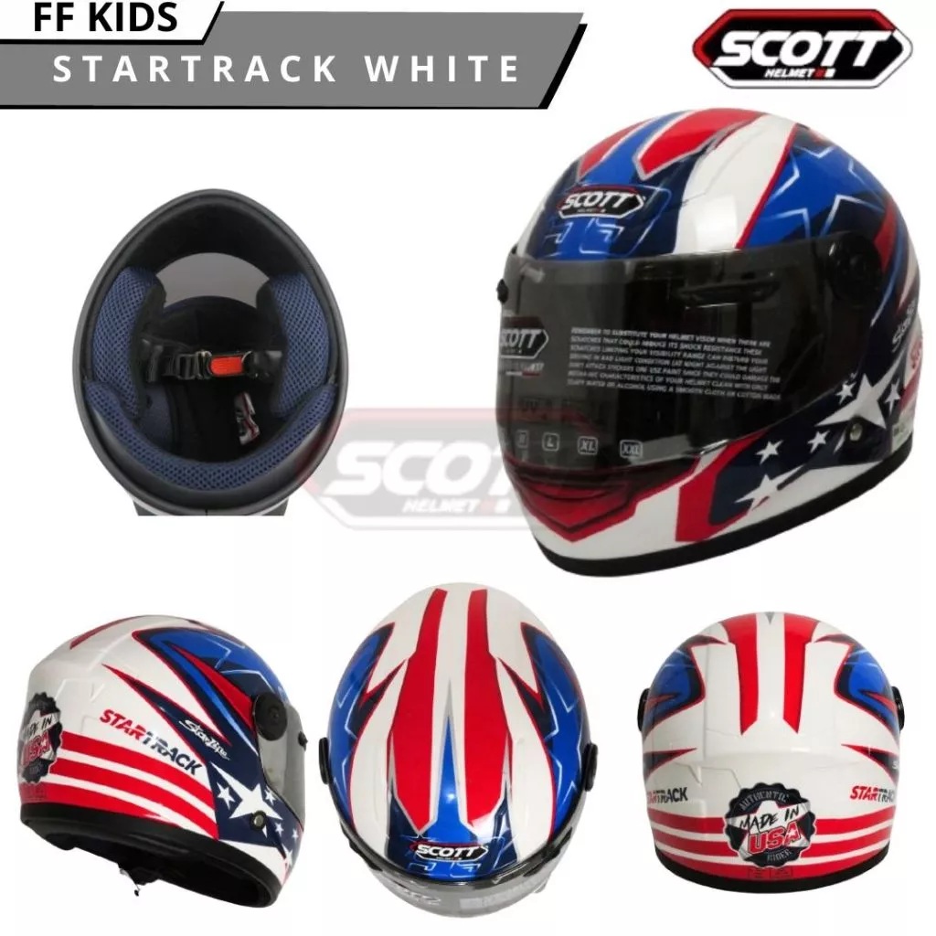 Scott Helm Indonesia Scott Helm Anak Full Face FF Kids J-1