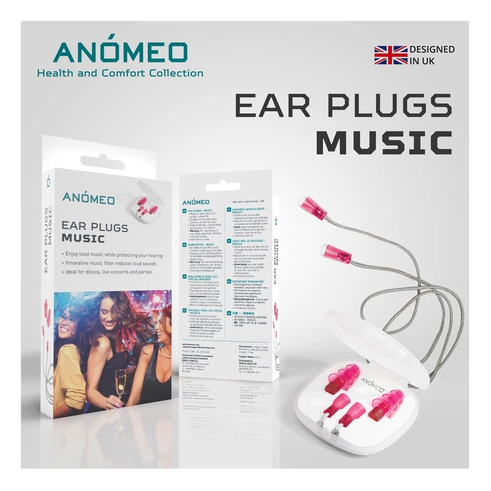 Travel Blue Anomeo Ear Plugs for Deep Sleep