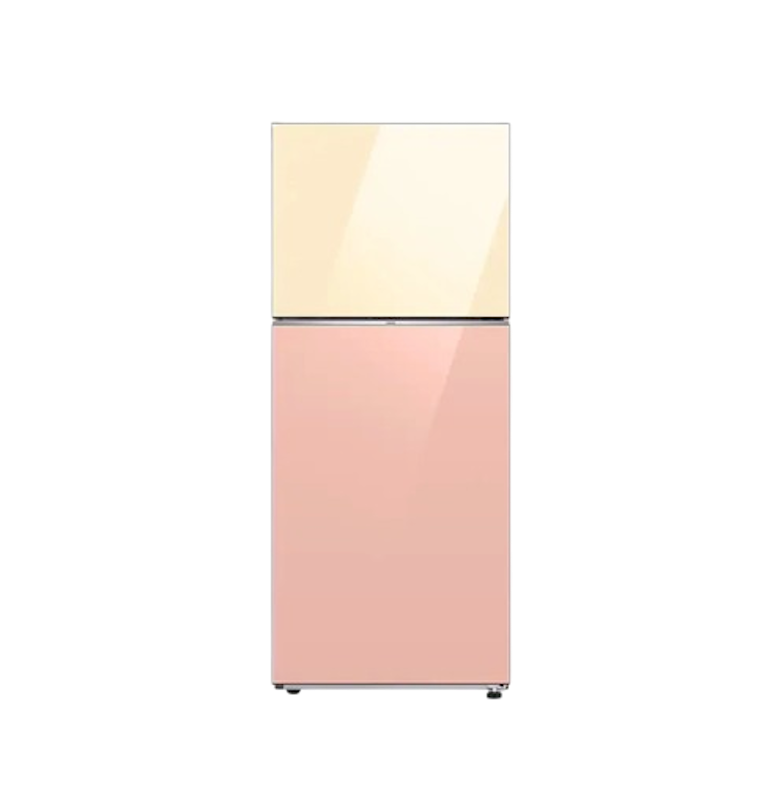 393 L Bespoke Refrigerator TMF Ungkep Compartment Clean Vanilla + Clean Peach 1