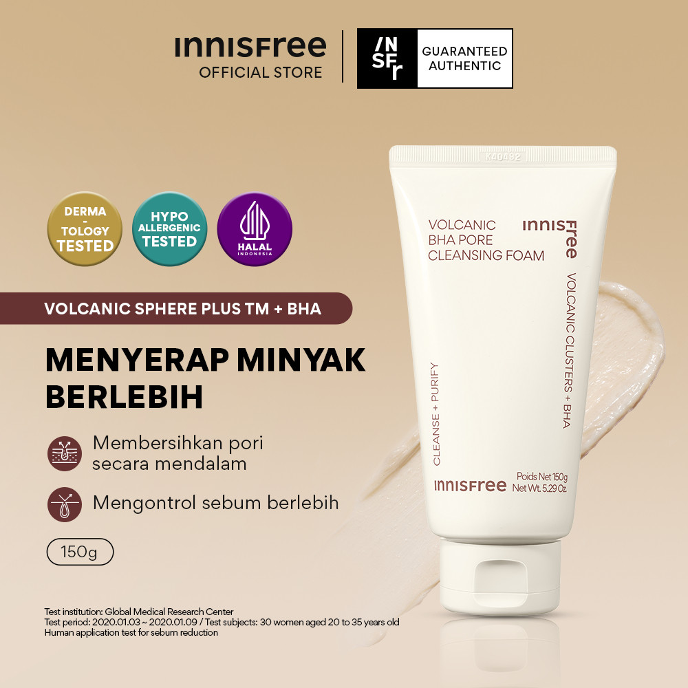 AmorePacific Innisfree Volcanic BHA Pore Cleansing Foam