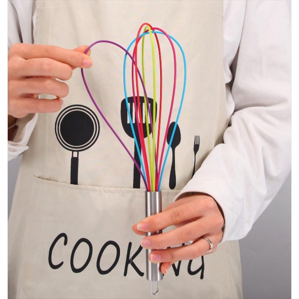 Whisk Silikon Warna-warni