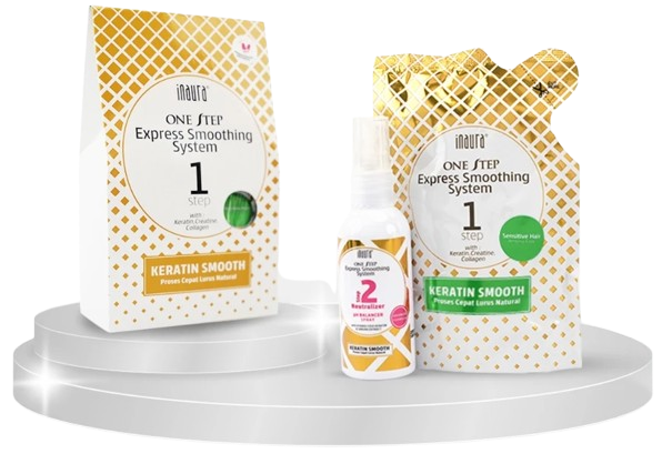 Inaura One Step Express Smoothing System Sensitive Hair