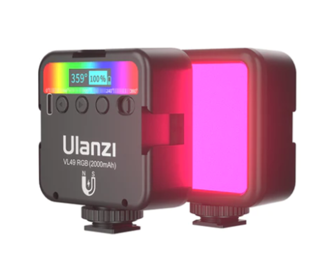 Ulanzi Rechargeable Mini RGB Light VL49