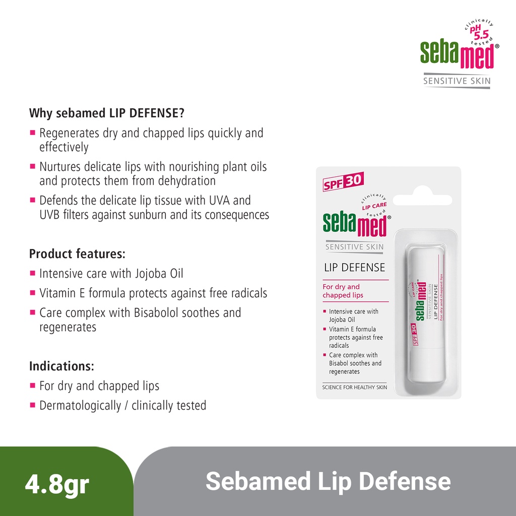 Sebapharma  Sebamed® Lip Defense Stick SPF 30