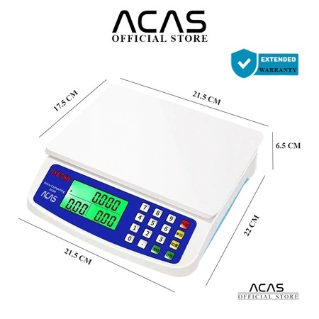 ACAS ACAS Timbangan Duduk Digital  DT580