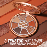 O.TWO.O Love Mark 9 Color Eyeshadow Palette - Sunset Dunes 2