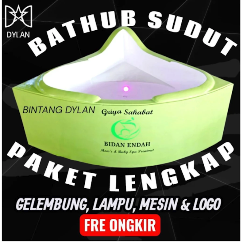 DYLAN Bathub Sudut 3