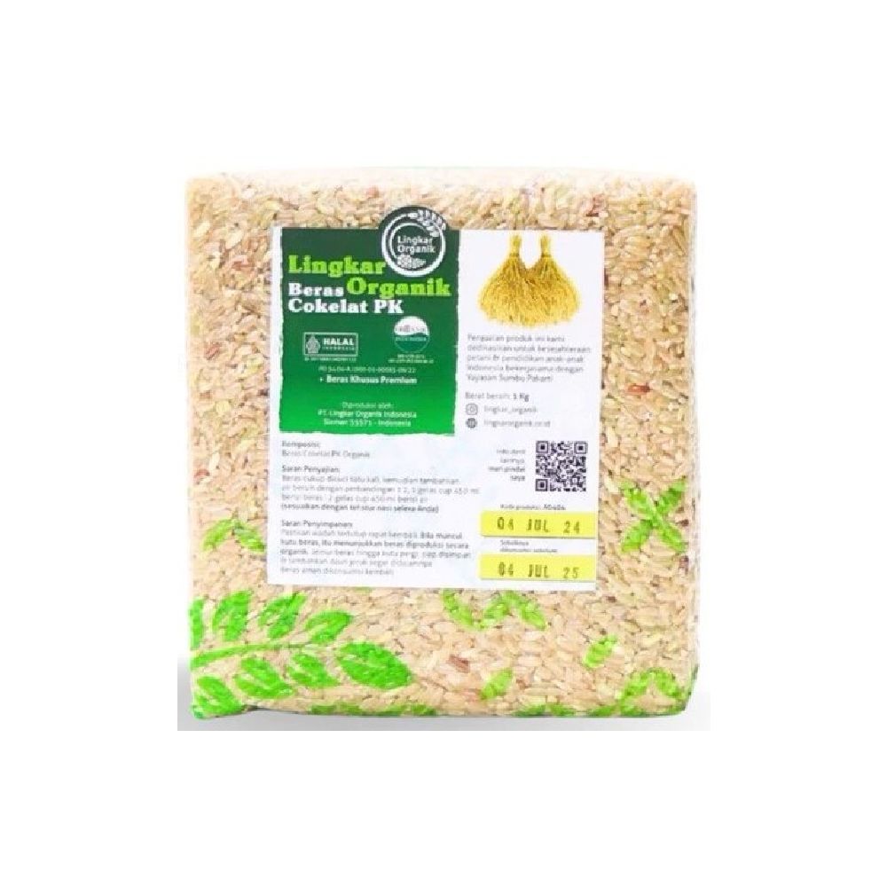 Lingkar Organik Beras Organik Cokelat PK 