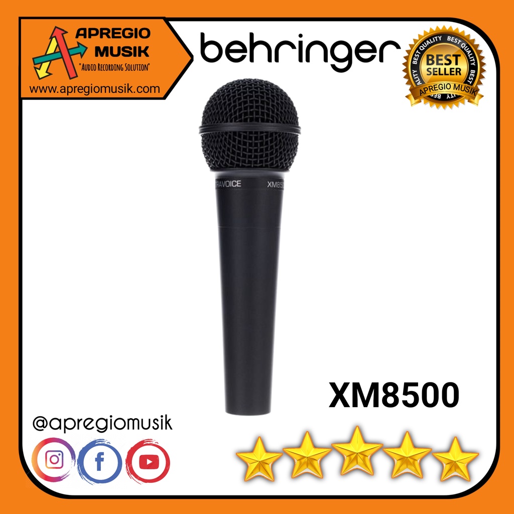Behringer Dynamic Cardioid Vocal Microphone 3