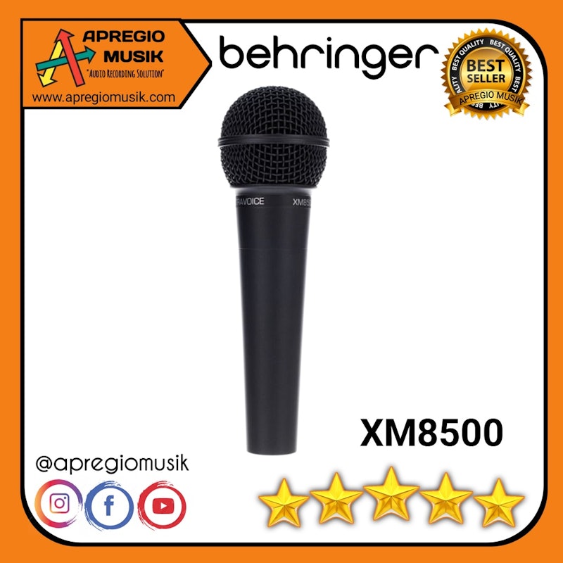 Behringer Dynamic Cardioid Vocal Microphone 3