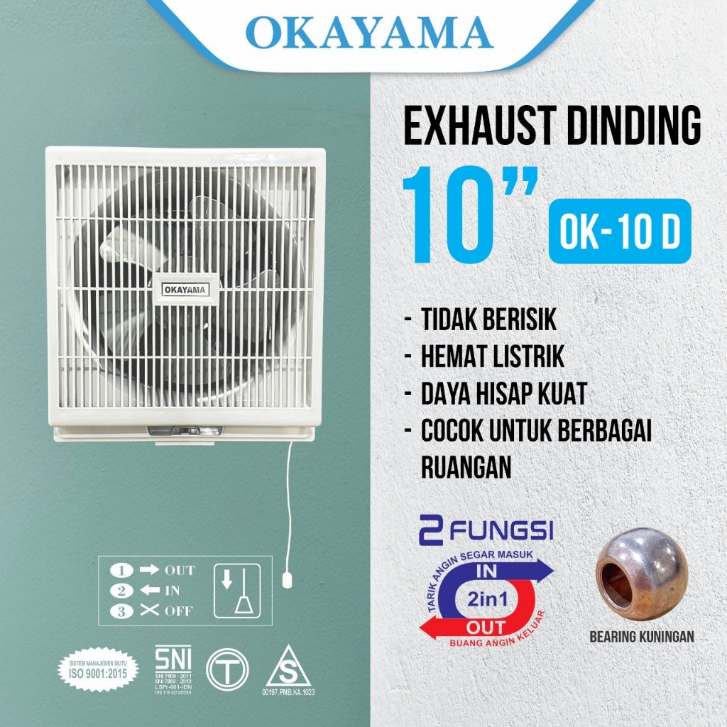 Okayama Okayama Exhaust Fan OK-10D