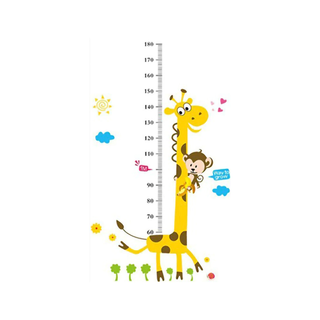 WARS Wallpaper Sticker Dinding Pengukur Tinggi Anak