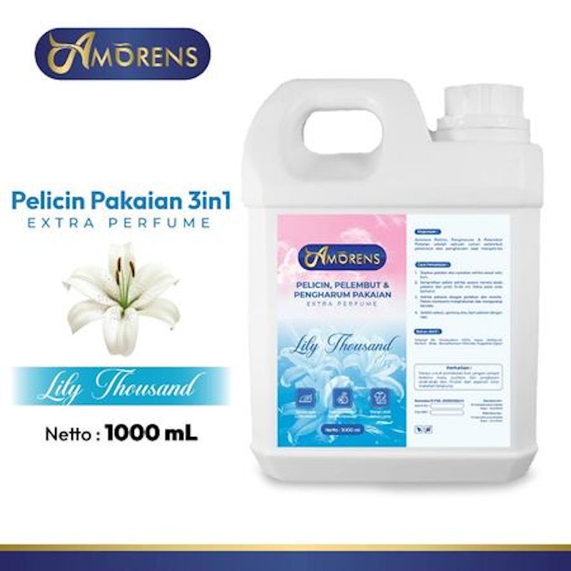 Amorens Pelicin, Pelembut, dan Pengharum Pakaian 2