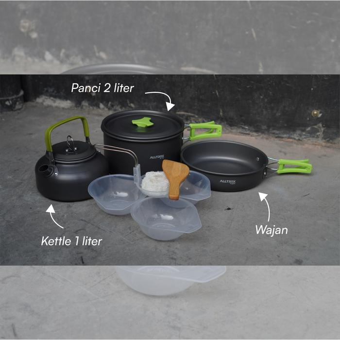 ALLTREK Cooking Set Camping 9-in-1 FEASTY 3