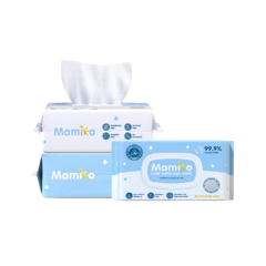 Mamiko Pure Water Baby Wipes