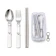 null HOHODALINK Set Alat Makan Lipat 1