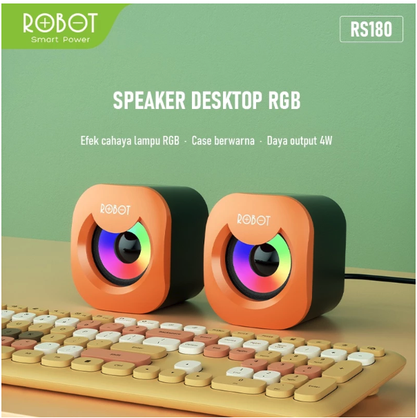 Wook Global Technology Robot Computer Speaker RS180